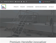 Tablet Screenshot of keesafety.de